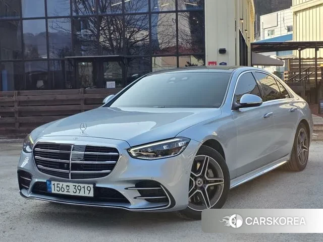 Mercedes-Benz S-Class W223 2021 Серебряный из Кореи