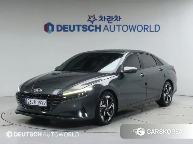 Hyundai Avante (CN7) 2020 Серый из Кореи