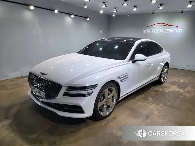 Genesis G80 (RG3) 2020 Жемчужный цвет из Кореи