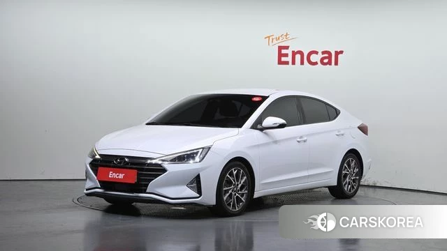 Hyundai The New Avante AD 2019 Белый из Кореи