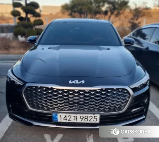 Kia The New K9 2nd generation 2022 Черный из Кореи