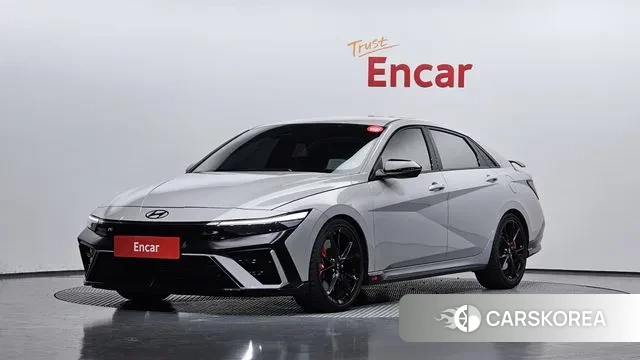 Hyundai The New Avante (CN7) 2025 Серебристо-серый из Кореи