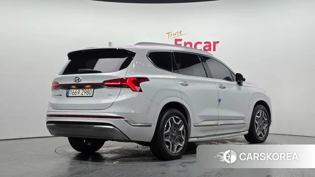 Hyundai The New Santa Fe 2022 Белый из Кореи