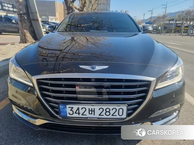 Genesis G80 2018 Черный из Кореи