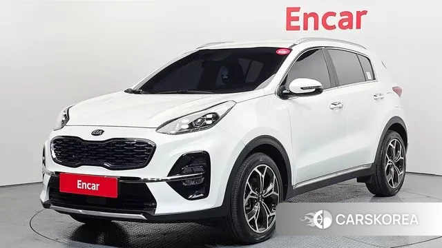 Kia Sportage The Bold 2021 Белый из Кореи
