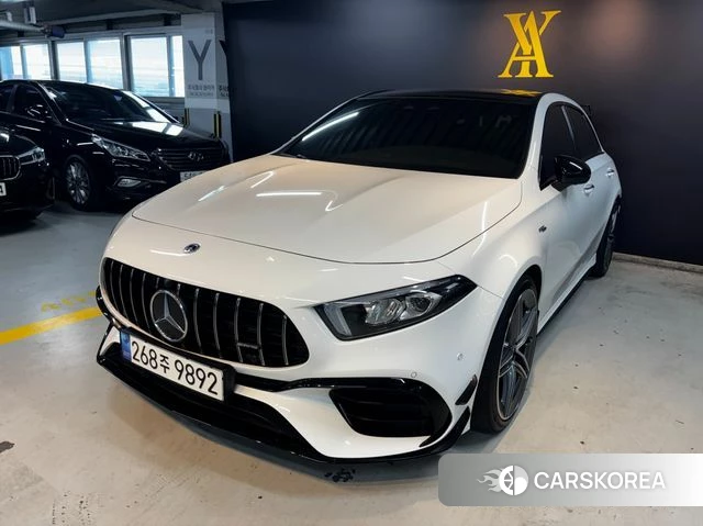 Mercedes-Benz A-Class W177 2021 Белый из Кореи