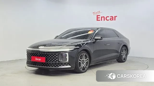 Hyundai Grandeur (GN7) 2022 Черный из Кореи