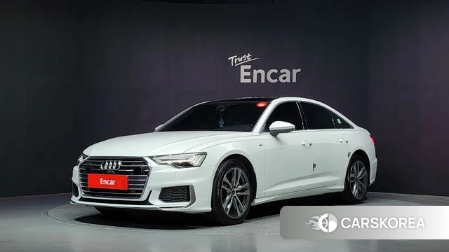 Audi A6 (C8) 2023 Белый из Кореи