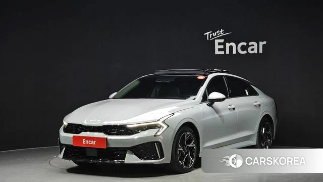Kia The New K5 Hybrid 3rd generation 2024 Серебристо-серый из Кореи