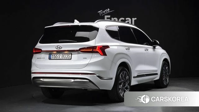 Hyundai The New Santa Fe 2023 Белый из Кореи
