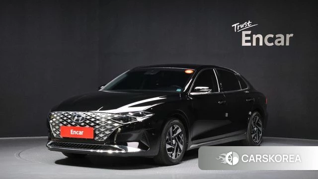 Hyundai The New Grandeur IG Hybrid 2022 Черный из Кореи