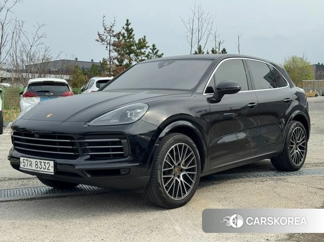 Porsche Cayenne (PO536) 2019 Черный из Кореи