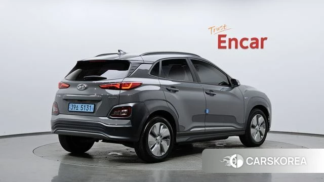 Hyundai Kona Electric 2020 Серебристо-серый из Кореи