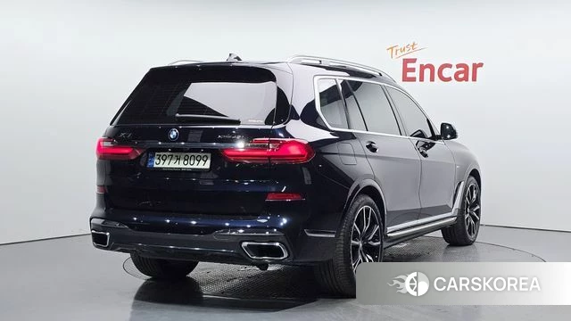 BMW X7 (G07) 2021 Черный из Кореи
