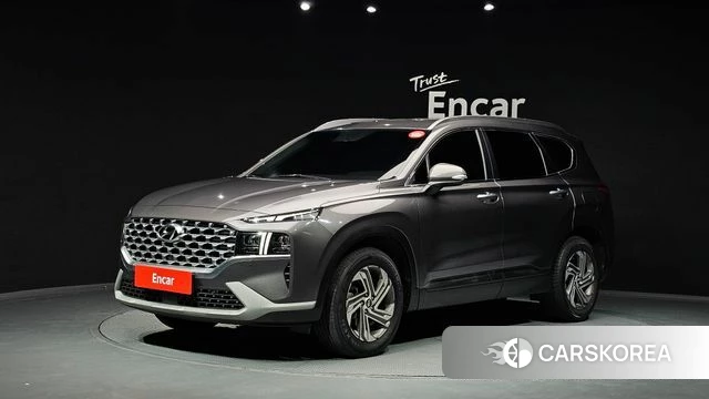 Hyundai The New Santa Fe 2021 Серый из Кореи