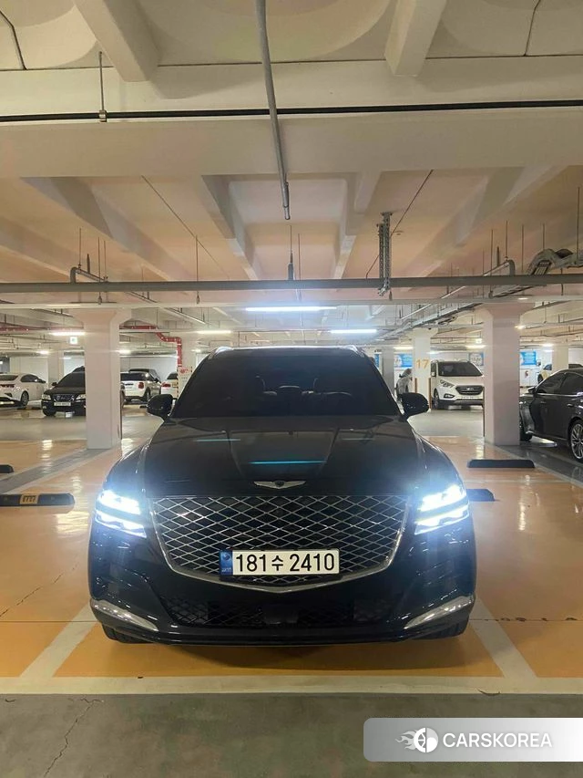 Genesis GV80 2022 Черный из Кореи