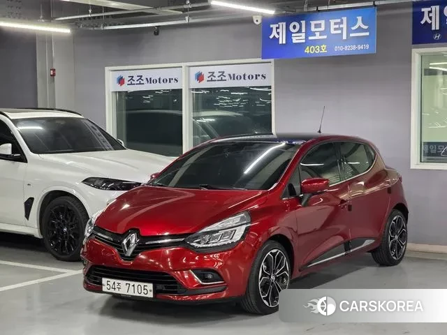 Renault Korea (Samsung) Clio 2018 Красный из Кореи