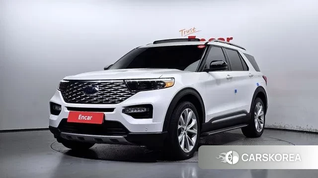 Ford Explorer 6th Generation 2021 Белый из Кореи