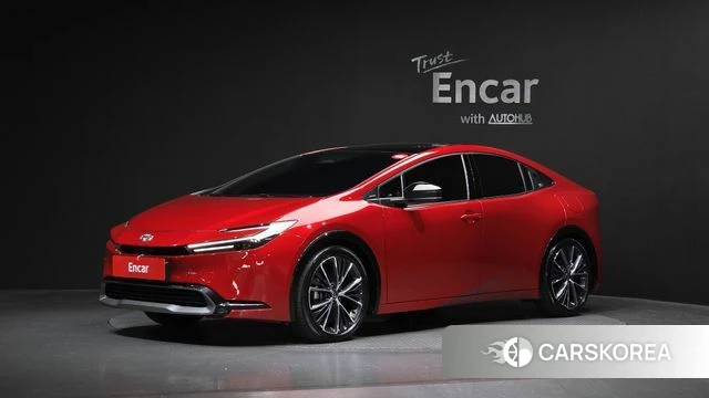 Toyota Prius 5th Generation 2024 Красный из Кореи