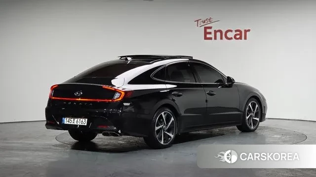 Hyundai Sonata (DN8) 2021 Черный из Кореи