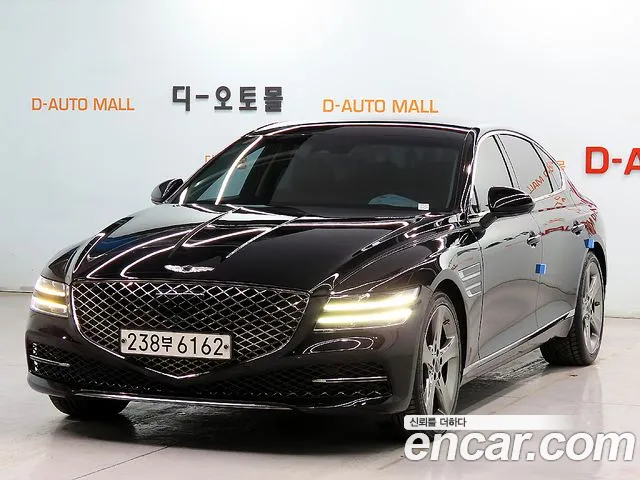 Genesis G80 (RG3) 2020 Черный из Кореи