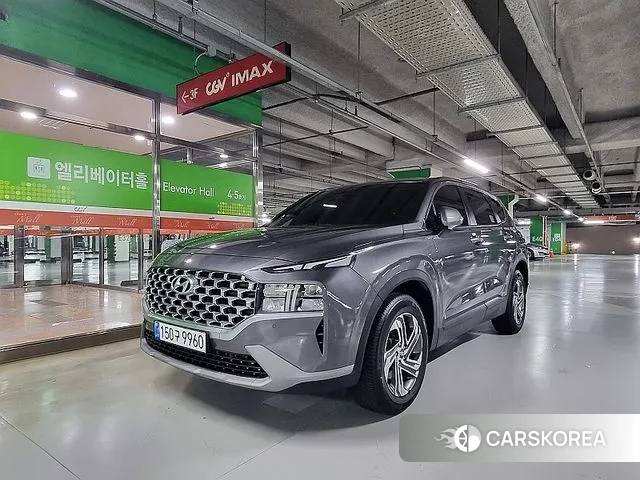 Hyundai The New Santa Fe 2021 Серый из Кореи