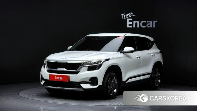 Kia Seltos 2022 Белый из Кореи