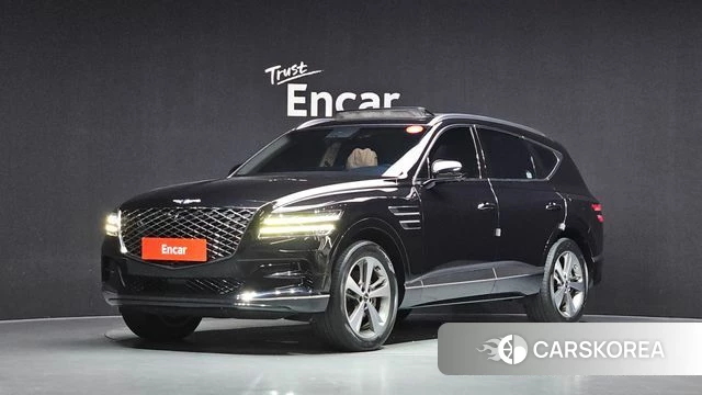 Genesis GV80 2021 Черный из Кореи