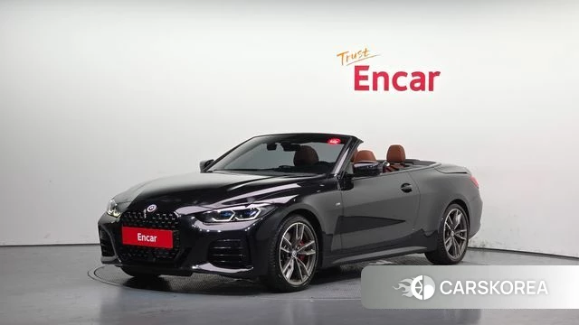 BMW 4 Series (G22) 2022 Черный из Кореи