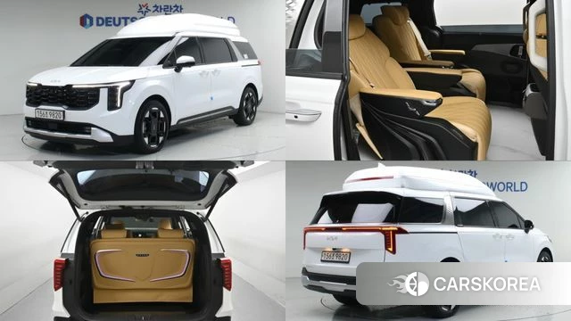 Kia The New Carnival 4th Generation 2025 Белый из Кореи