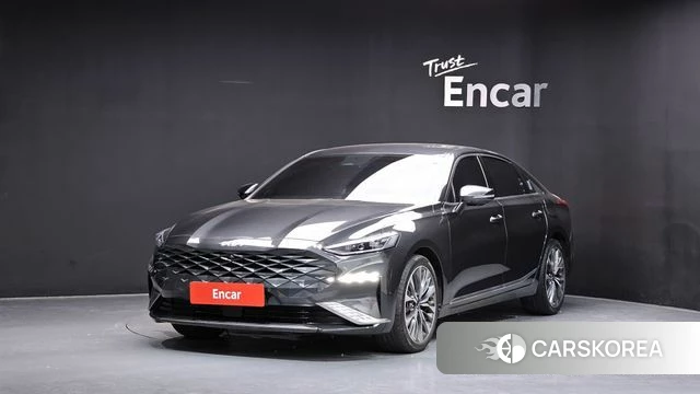 Kia K8 2021 Серый из Кореи