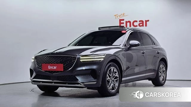 Genesis GV70 2022 Серебристо-серый из Кореи