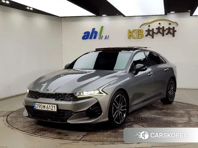 Kia K5 3rd generation 2020 Серый из Кореи