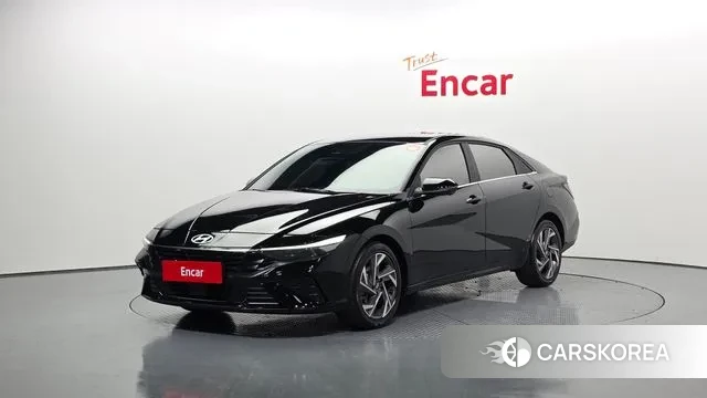 Hyundai The New Avante (CN7) 2024 Черный из Кореи