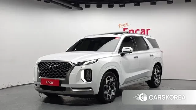 Hyundai Palisade 2022 Белый из Кореи