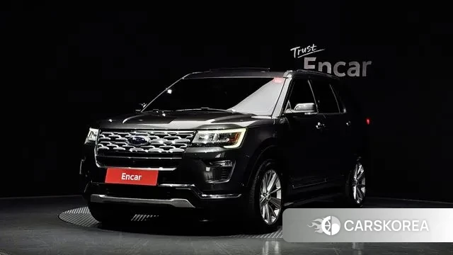 Ford Explorer 2018 Серый из Кореи