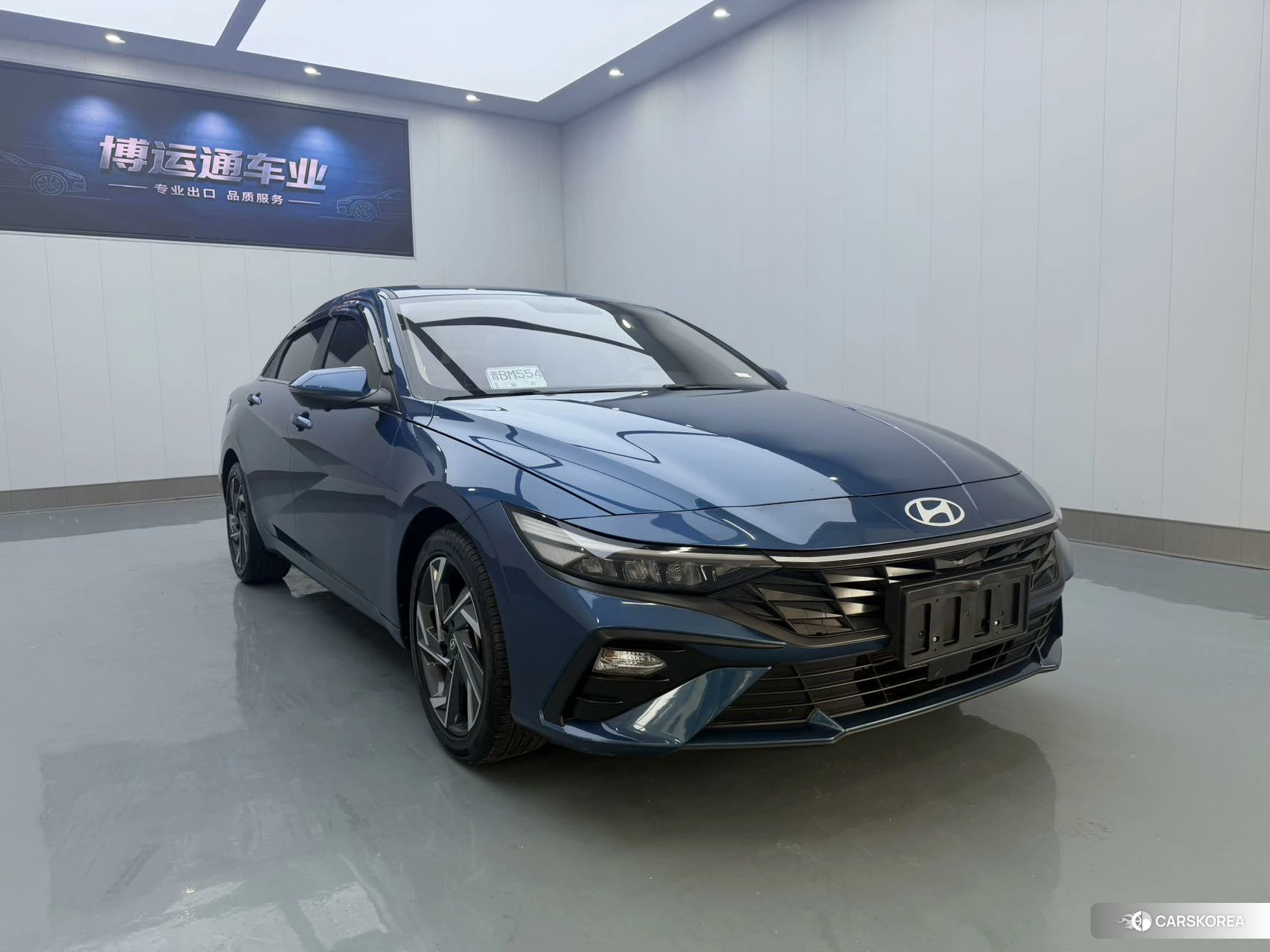 Hyundai Elantra 2023 Синий из Китая