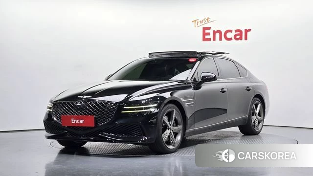 Genesis G80 (RG3) 2023 Черный из Кореи