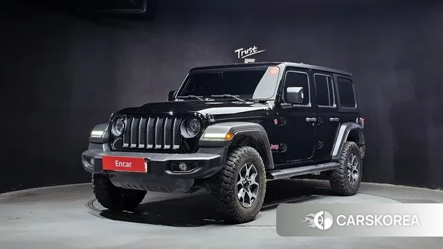 Jeep Wrangler (JL) 2023 Черный из Кореи
