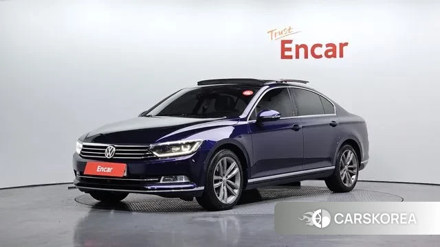 Volkswagen Passat GT (B8) 2018 Синий из Кореи