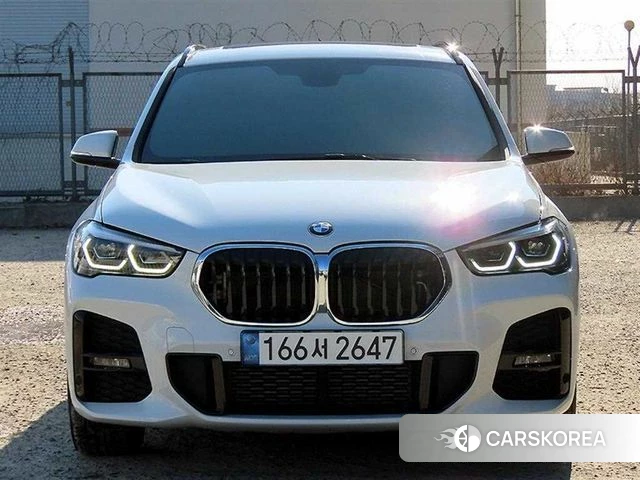 BMW X1 (F48) 2021 Белый из Кореи