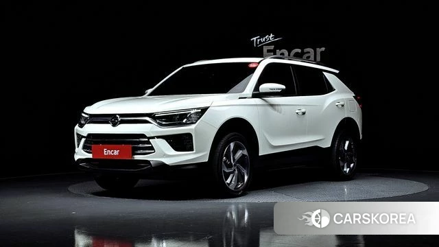 Ssangyong Beautiful Korando 2023 Белый из Кореи