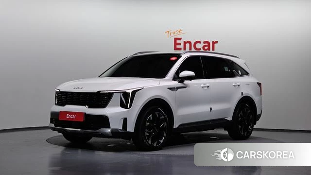 Kia The New Sorento 4th Generation 2025 Белый из Кореи