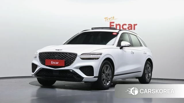 Genesis GV70 2021 Белый из Кореи