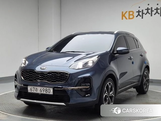 Kia Sportage The Bold 2018 Синий из Кореи