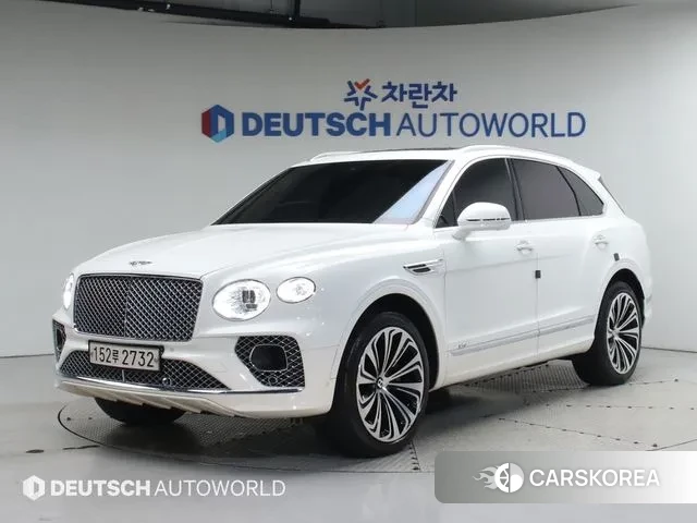 Bentley Bentayga 2022 Черный из Кореи