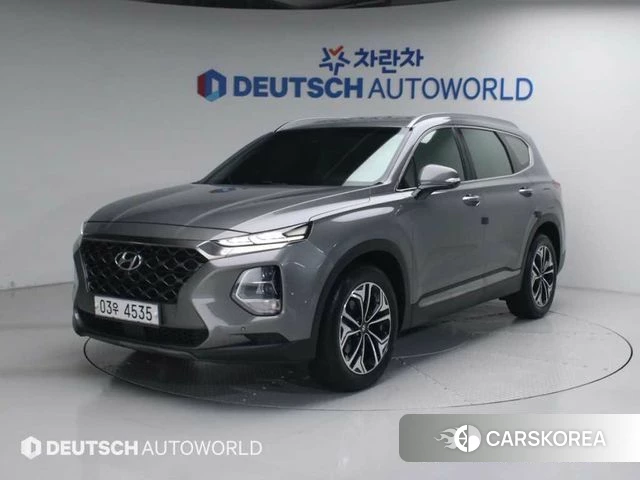 Hyundai Santa Fe TM 2018 Серый из Кореи
