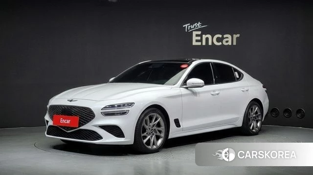 Genesis The New G70 2023 Белый из Кореи