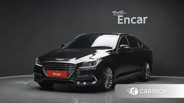 Genesis G80 2018 Черный из Кореи