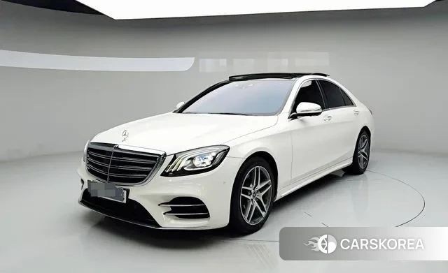 Mercedes-Benz S-Class W222 2020 Белый из Кореи
